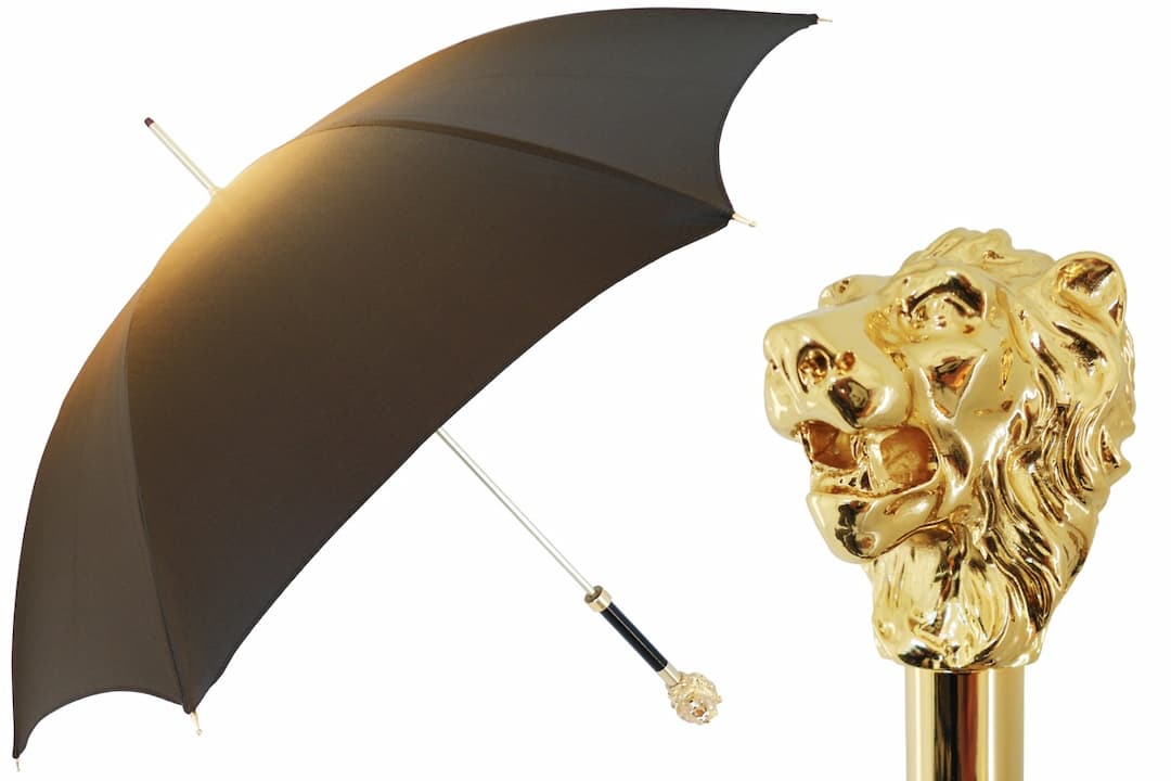 Pasotti Iconic Golden Lion Umbrella