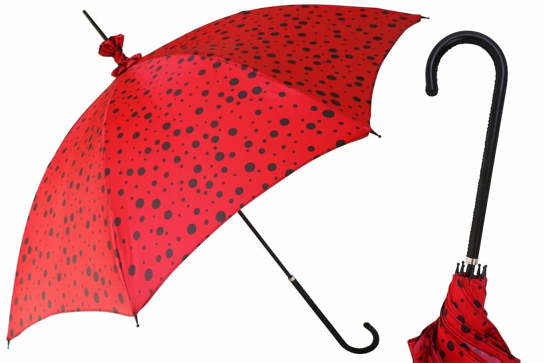 Pasotti Manual Opening Ladybug Parasol Rainproof