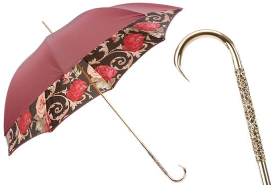 Pasotti - Burgundy Vintage Umbrella