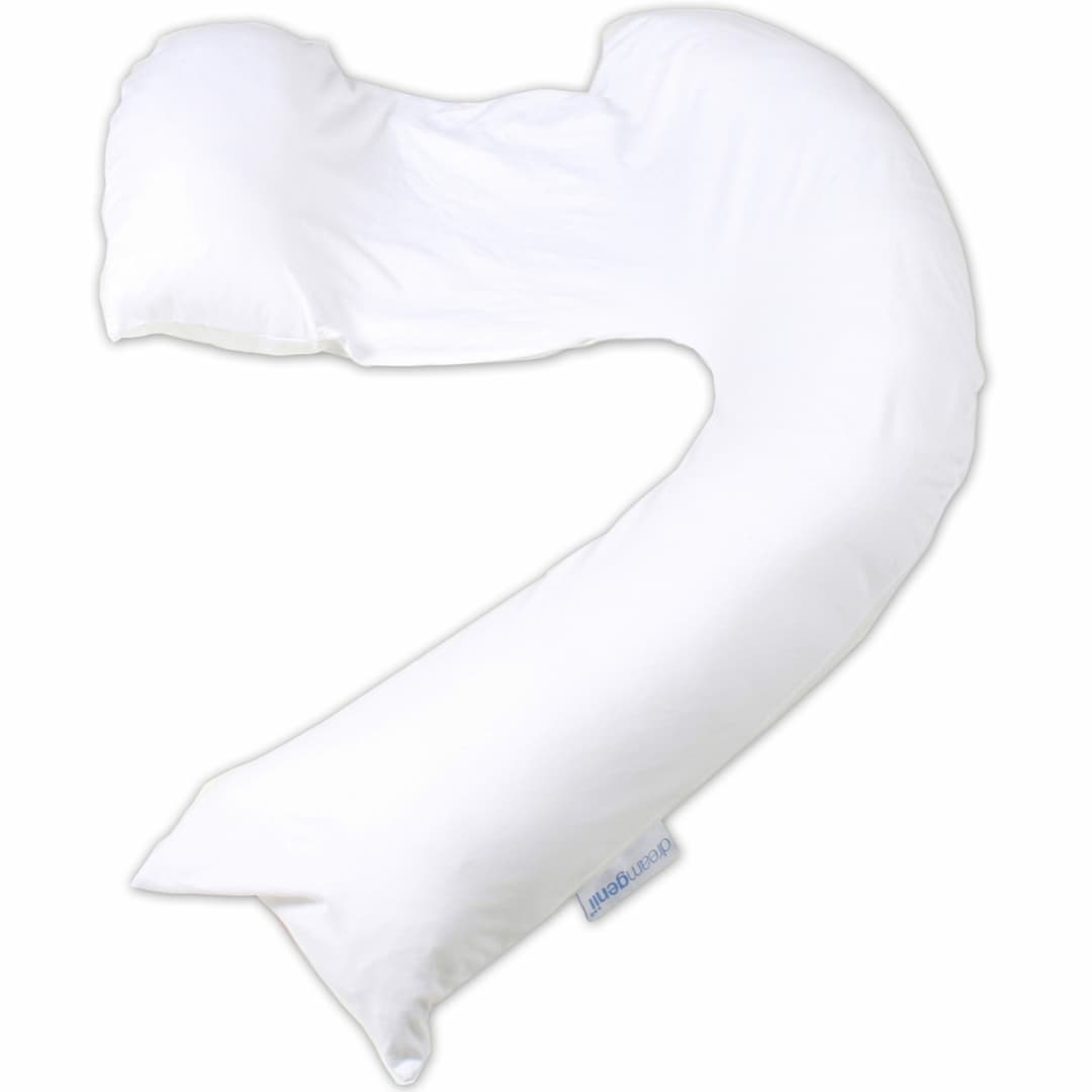 Dream Genii - White Pregnancy Cotton Pillow