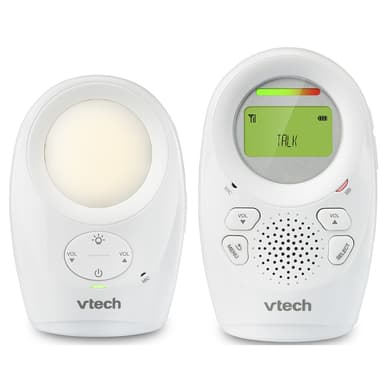 Vtech - DM1211 Audio Baby Monitor With Room Temp, Night Light & Lullabies