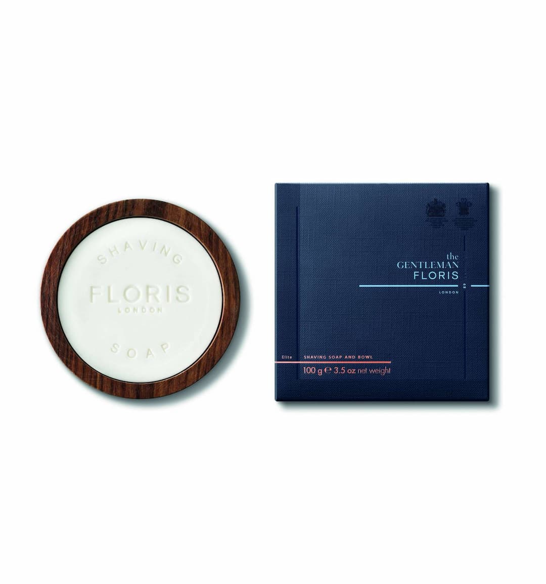 Floris - London Elite Shaving Soap In A Wooden Bowl (100g)