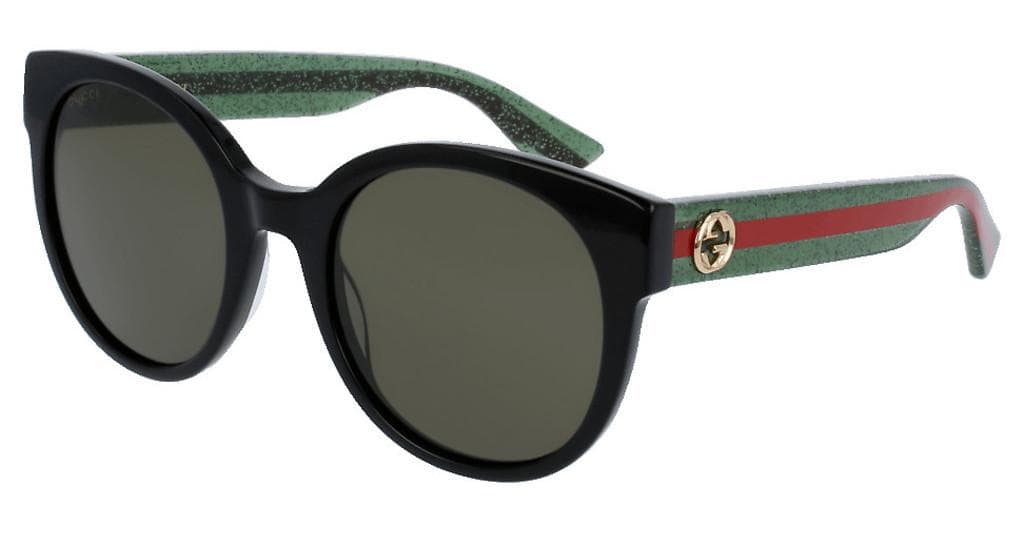 Gucci - GG0035SN 002 Shiny Black Sunglasses 54mm