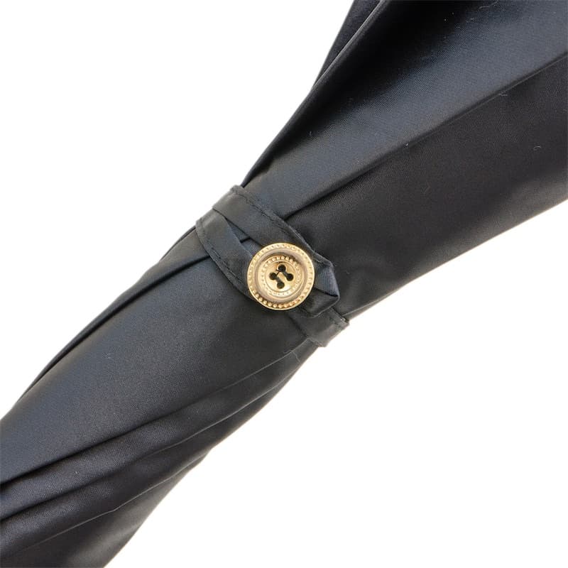 side view of a pasotti black umbrella