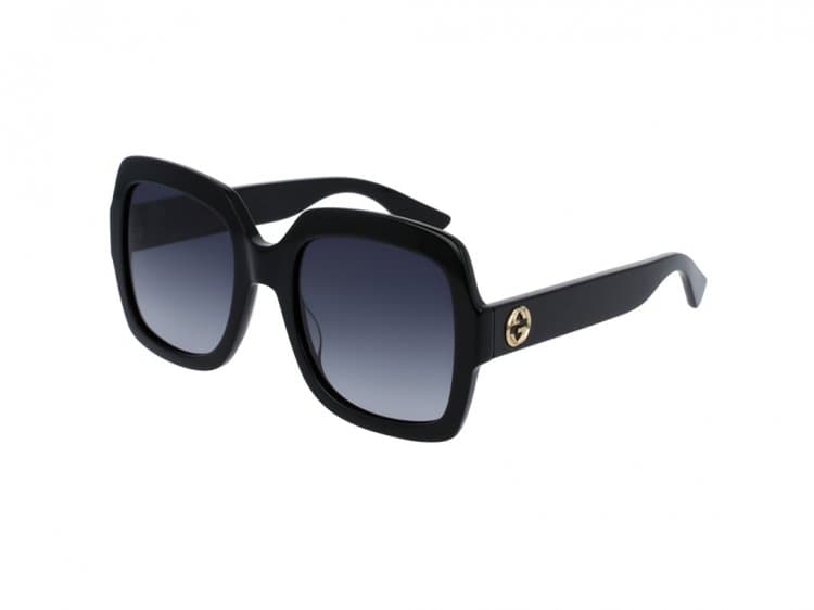 Gucci - GG0036SN 001 Woman's Sunglasses Black/Grey
