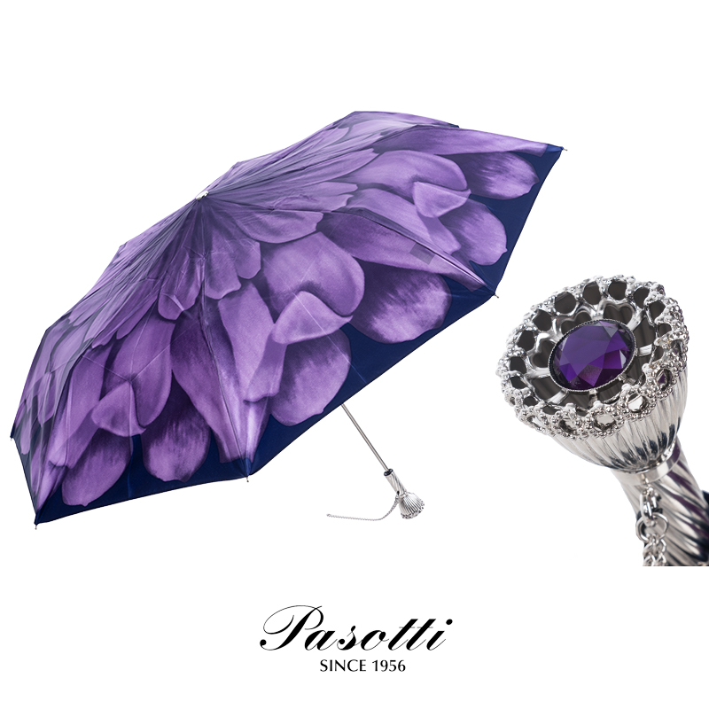 Pasotti - Purple Dahlia Umbrella