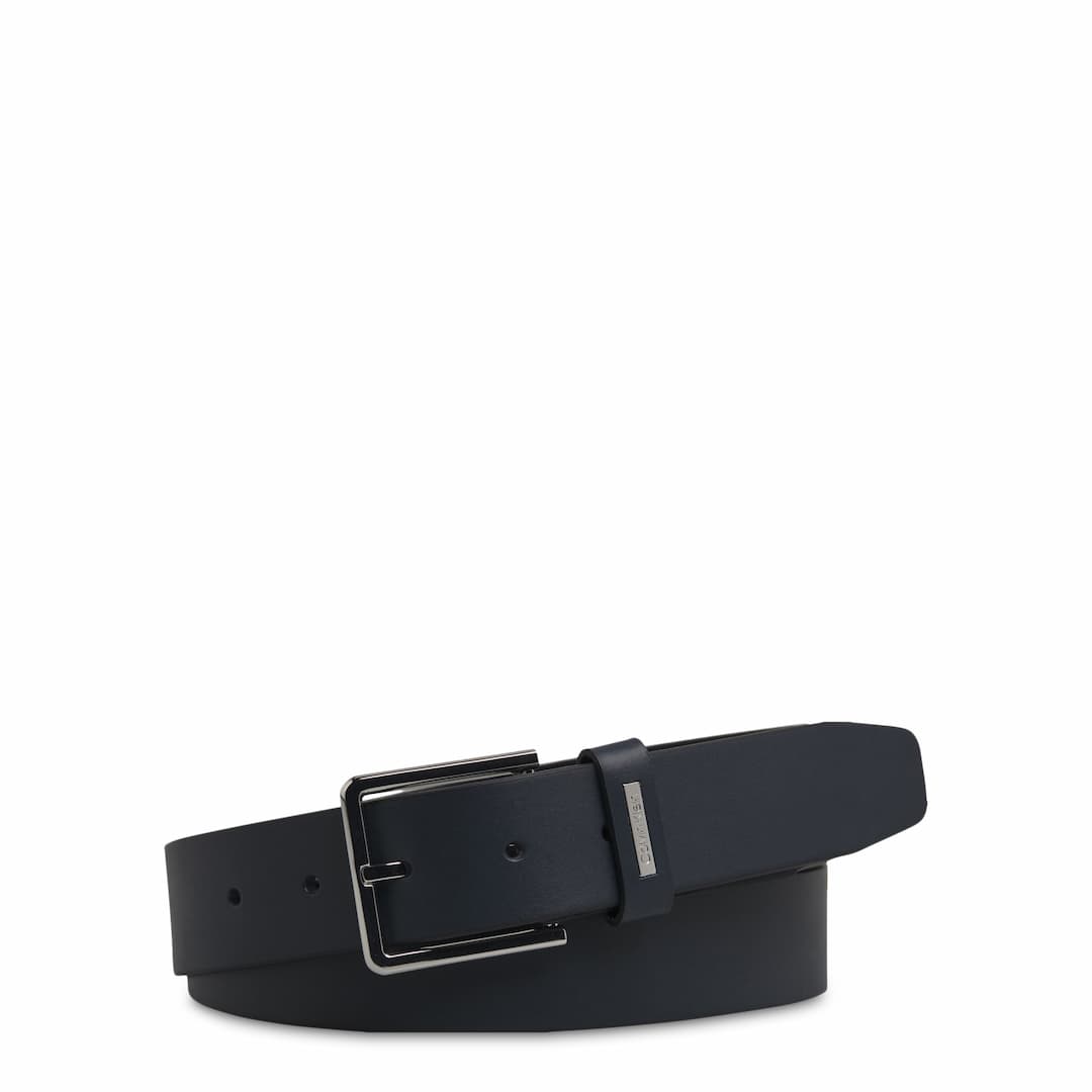 Calvin Klein - Men's Leather Black Belt Size 85