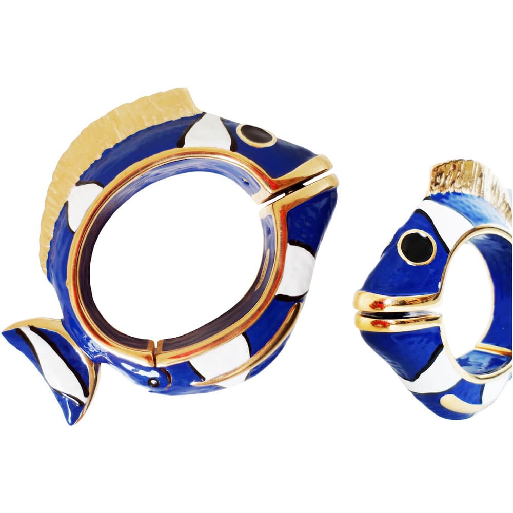 Pasotti Luxury Blue Nemo Bracelet - Blue