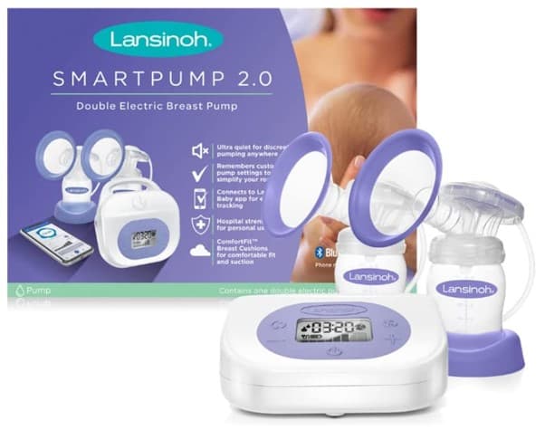 Lansinoh Breast Pump Smartpump 2.0 Double Electric Breast Pump