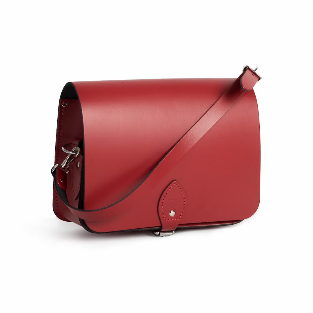 Gweniss Riley Saddle Bag - Scarlet Red