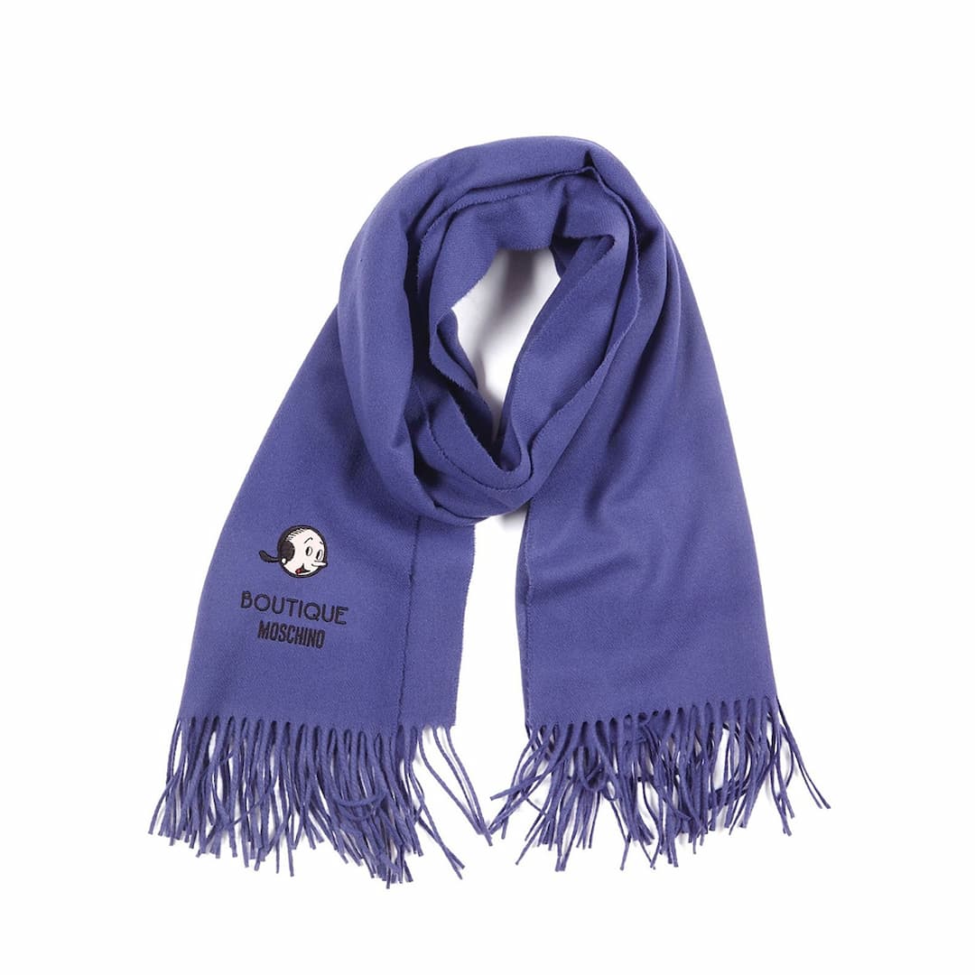 Moschino Boutique Olive Oyl Scarf - Violet