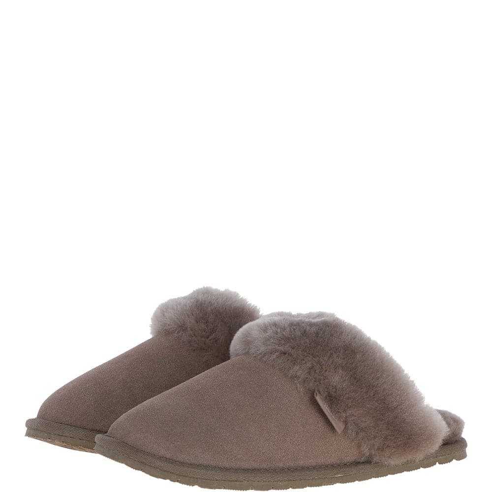 Fenland Pippa Ladies Slippers Mink (UK Size 4)